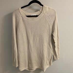 RD Style Women's Beige Crew Neck Sweater